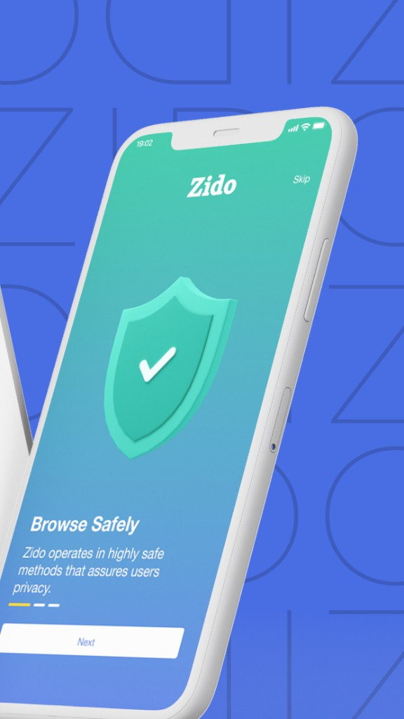 Zido — browse safely onboarding